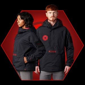 Columbia Star Wars challenger jacket dark side XXs